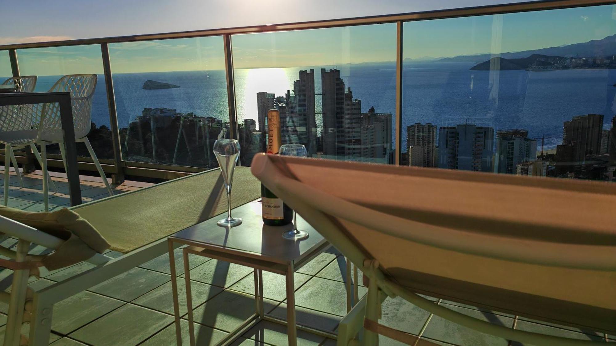 Appartement Skyline Floor 28 Sea Views à Benidorm Extérieur photo