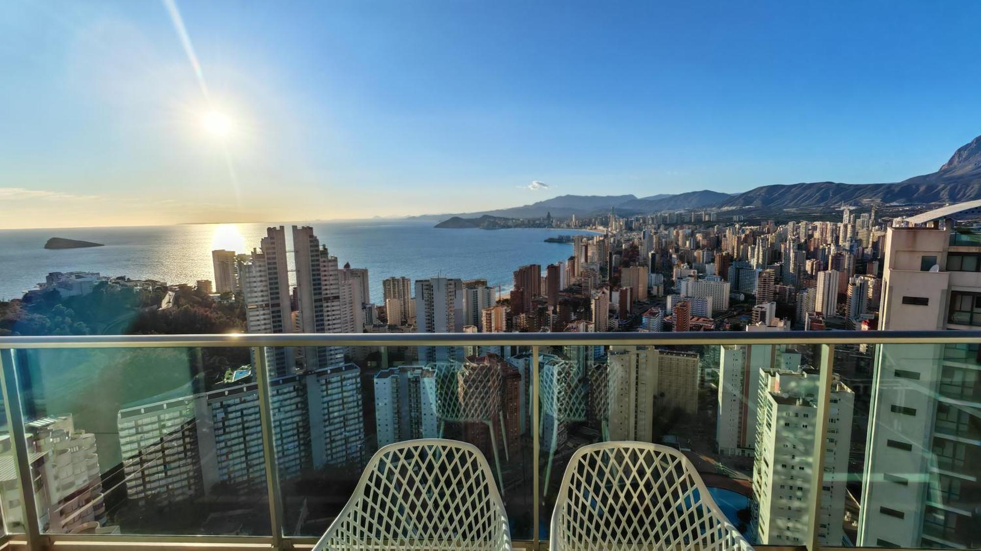 Appartement Skyline Floor 28 Sea Views à Benidorm Extérieur photo