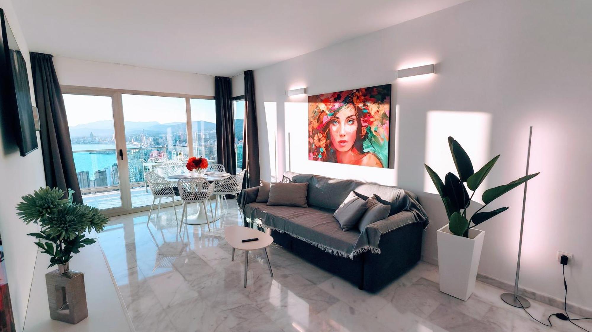 Appartement Skyline Floor 28 Sea Views à Benidorm Extérieur photo